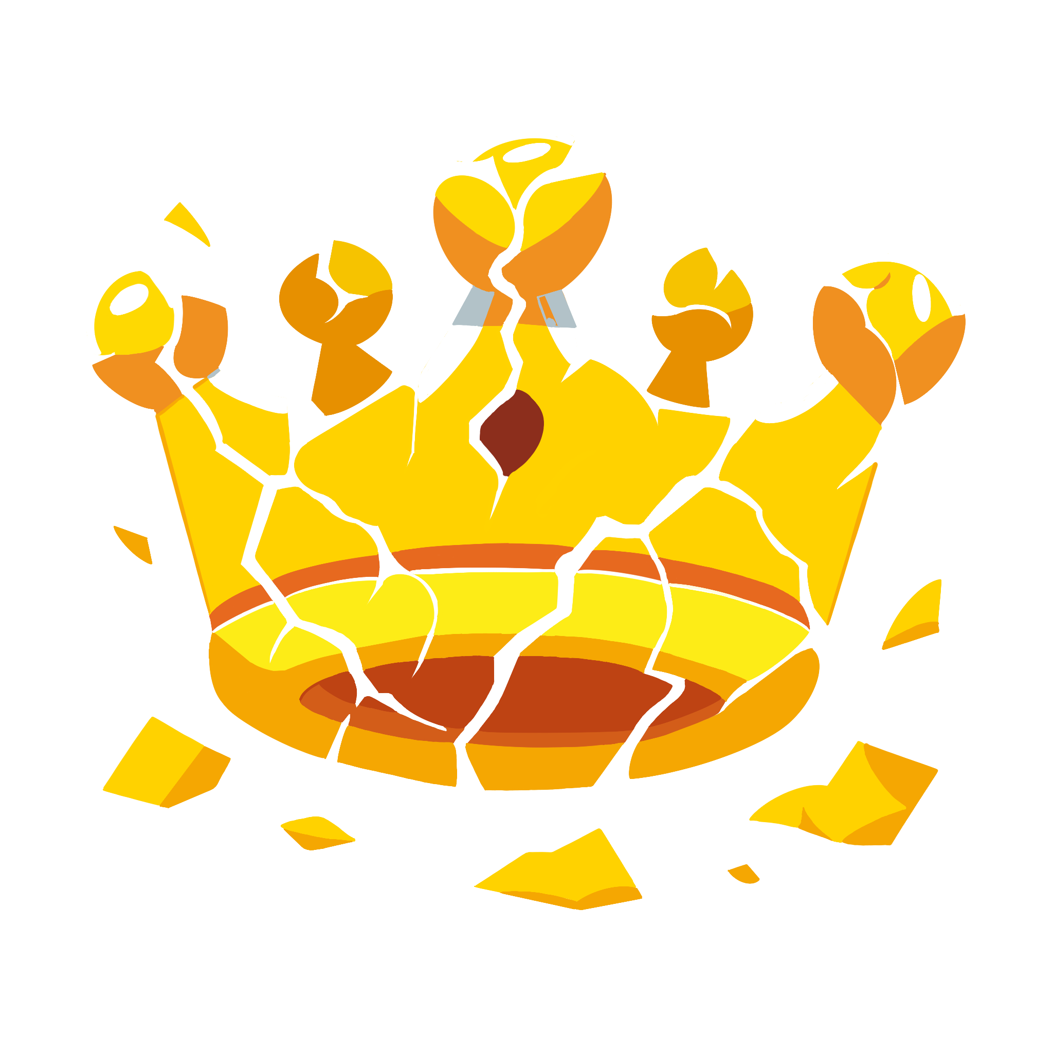broken crown
